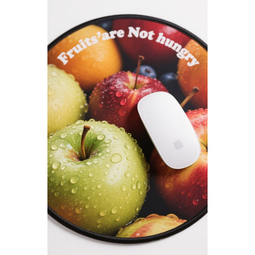 Stylish Round Mouse Pad for Desk Organization