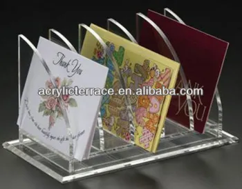 transparent acrylic CD holder display