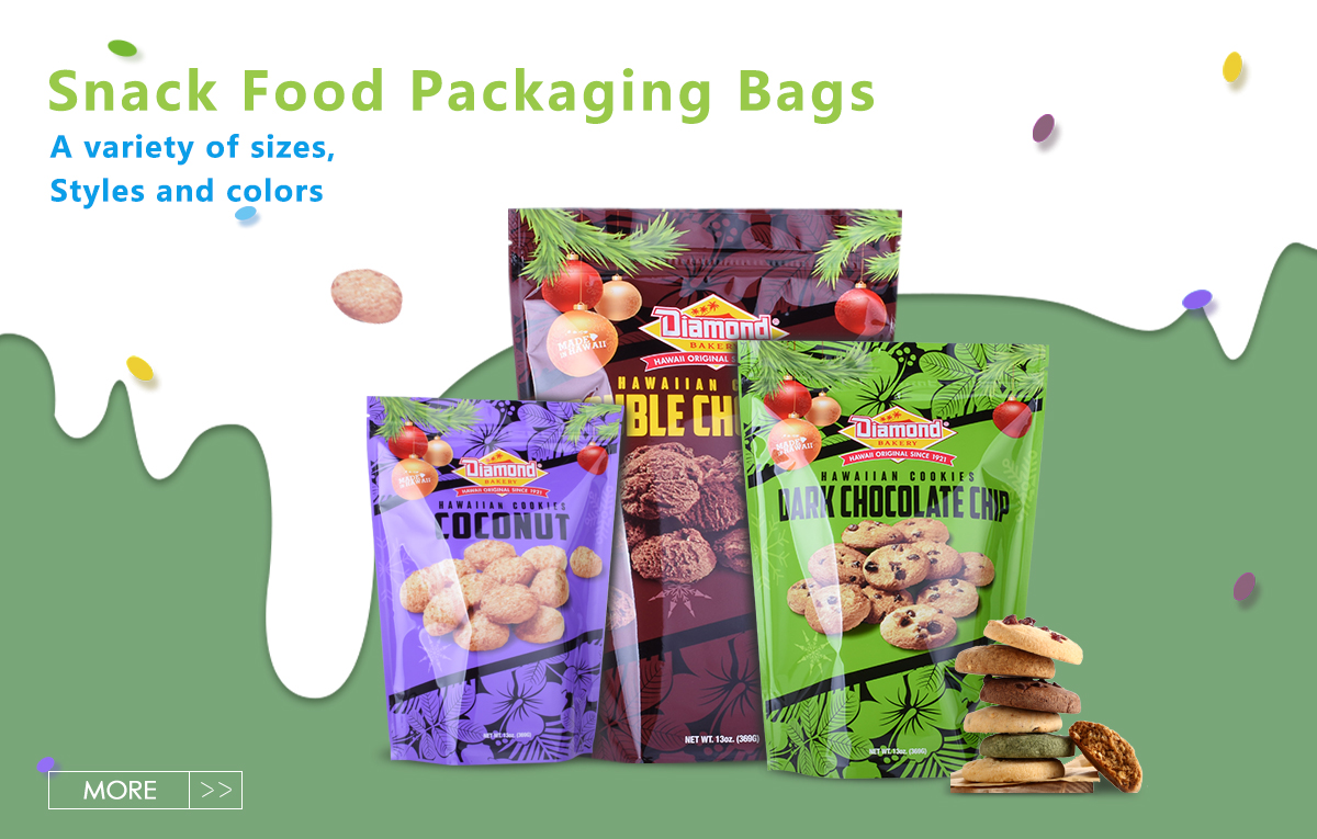 snack food packaging bags