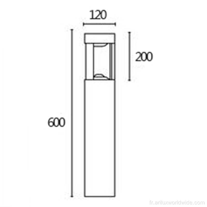 Lampe de jardin 10w directe d&#39;usine à LED