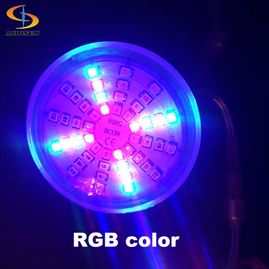 IP65 Waterproof 48LED Cabochon Pixel Light 60mm DC12v Pre-Programmed Fairground LED Point Light