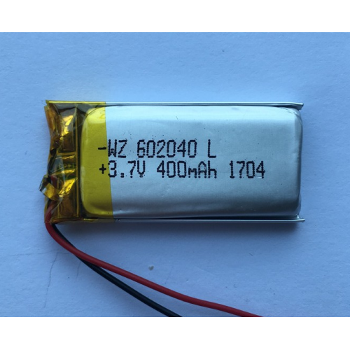 Batterie de 3.7v 450mAh Lipo pour l'appareil-photo de voiture (LP2X4T6)