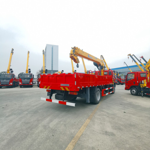 Dongfeng 200 л.с. 4x2 грузовик установлен 8 тонн кран