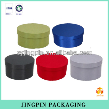 factory printed round paper set gift 5pcs boxes