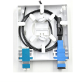 Faceplate 2 Ports Fiber FTTH Access Terminal Box