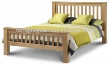 Sales promotion wooden double bed frame
