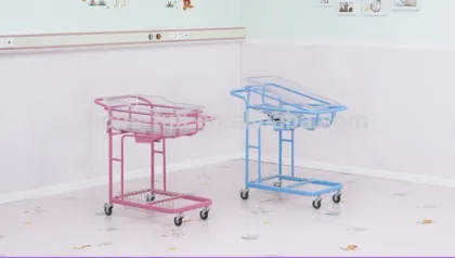 Stainless steel baby crib