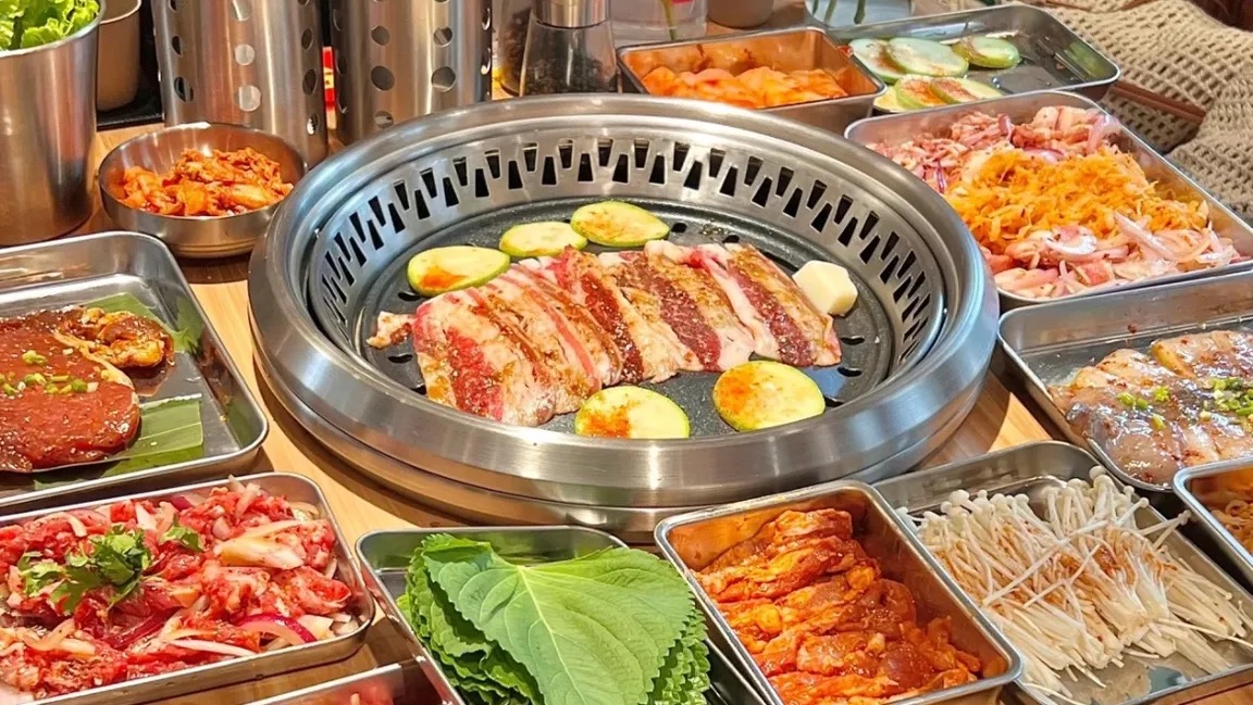korean bbq pot