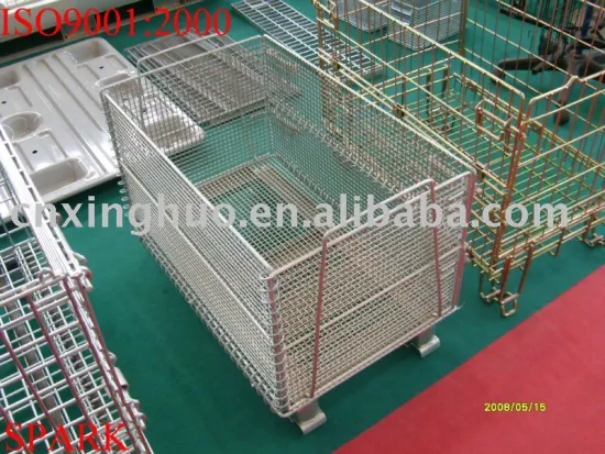 demountable wire container