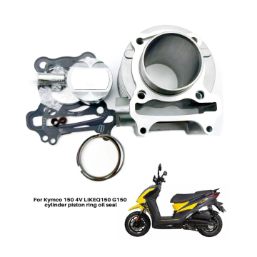 Kymco 150 4V LIKEQ150 G150 Cylinder Piston Kit - 63mm Pistons and Rings