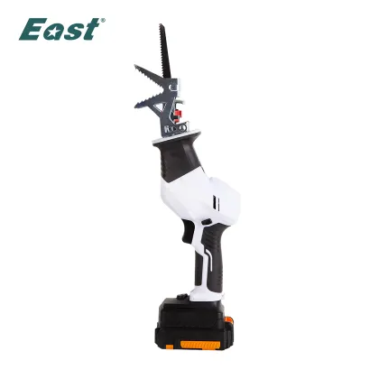 High Performance Adjustable Length Cordless Reciprocating Saws for Garden Tools - EAST 20V Battery Powered