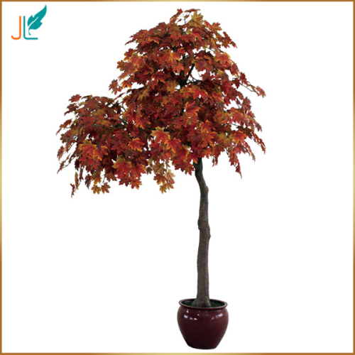 250cm wholesale plastic customized artificial maple tree for home decoration