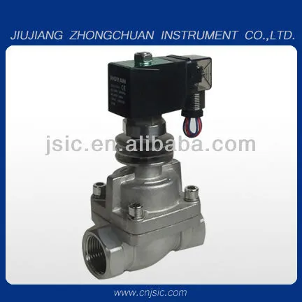 High Temp Steam Solenoid Stainless Steel Valves
