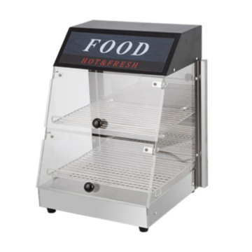 Commercial Front Door Glass Food Warming Cabinet