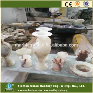 Wholesale White Onyx Flower Vase