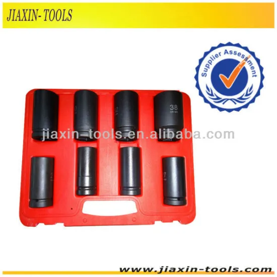 3/4" Dr- 8pcs pneumatic Deep Socket Set