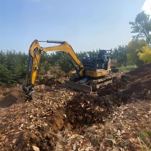 Miniexcavadora microexcavadora