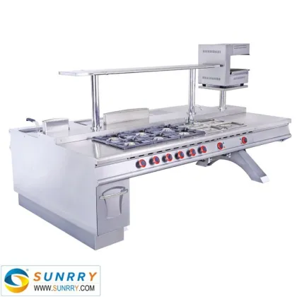 Multifunctional kitchen cabinet kitchen equipment integrated system Kitchen combination furnace (SUNRRY SY-CIC1A)