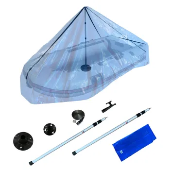 Adjustable Aluminum Telescoping Boat Hook System for Multi-Purpose Boat Cover Support