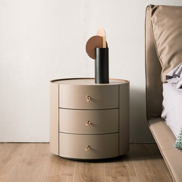Nordic Modern Italian Minimalist Bedside Cabinet Storage Set