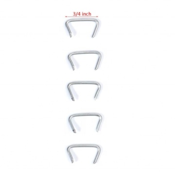 Factory HR-25 Galvanized Hog Rings for Mattress-Net Connection