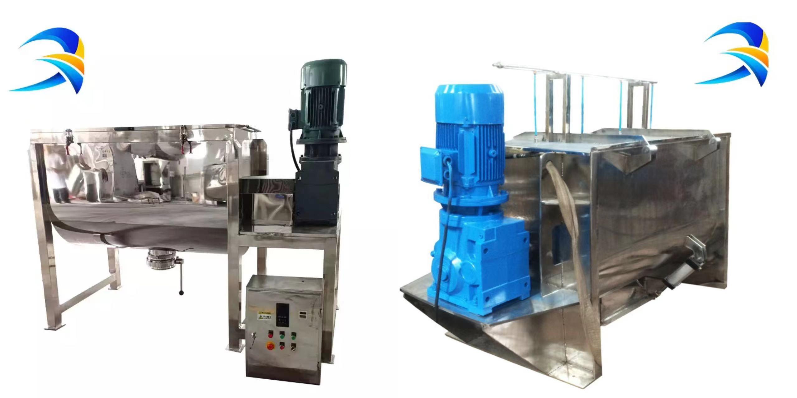 Industrial Horizontal Ribbon Blender