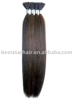 High quality remy human hair bulk