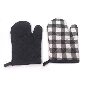 Cotton bbq oven gloves