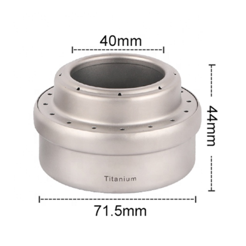 Outdoor Titanium Alcohol Stove