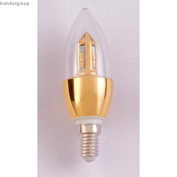 led candle light ,2.6w led candle bulb