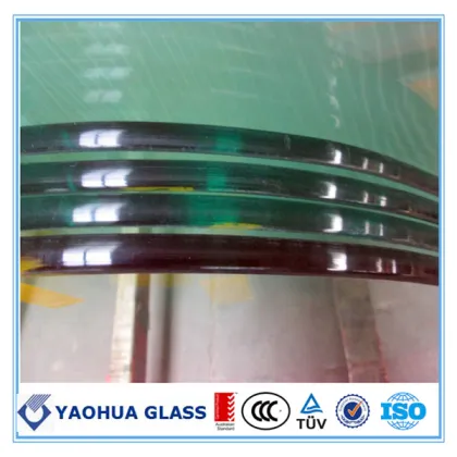 Railings ASTM Certified Bent Tempered Glass