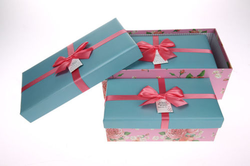 Viele Arten von Geschenk-Geschenk-Box mit maßgeschneiderten Druck