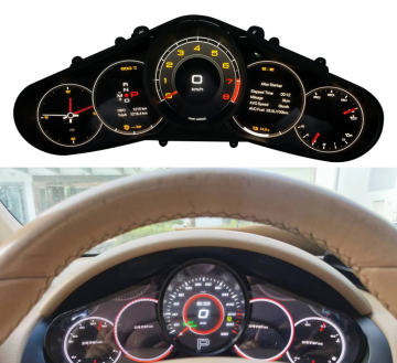 Luxurious 12.3 Inch LCD Cluster Display for Porsche Cayenne