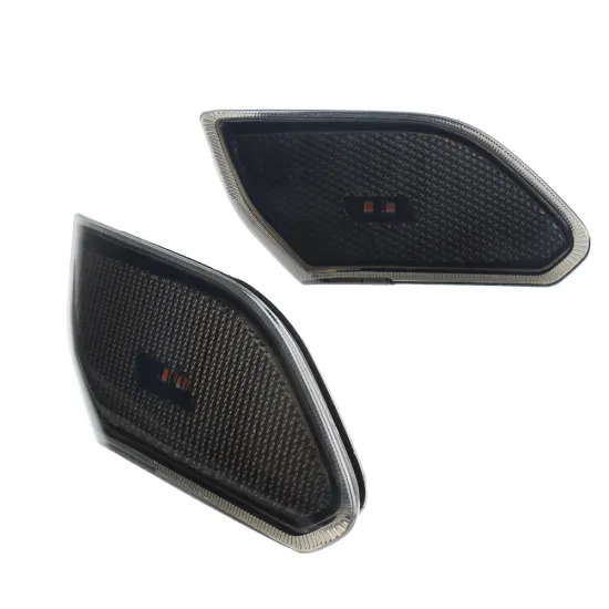 LED Side Marker Light Amber Fender Flares Turn Signal Lamps for Jeep Wrangler JL 2018-2019