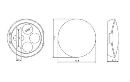 Cosmetic Flat Top Eyeshadow Brush Packaging