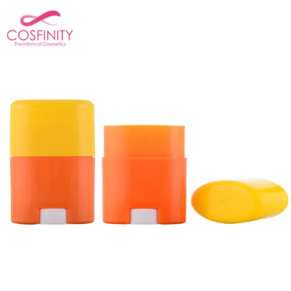 Wholesale 50G PP AS Oval Deodorant Container Deo Stick - Empty Black Deodorant Stick Container