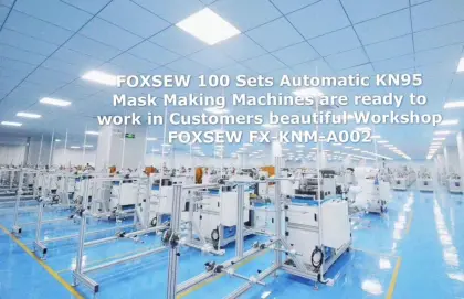 Automatic N95 Folding Mask Body Making Machine