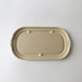 500-700ml 컨테이너 용 Bagasse 뚜껑