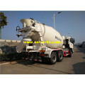 9000 liters 10 Wheel Transit Mix Concrete Trucks