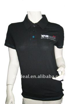 Women's' lycra F1 short sleeve polo shirt