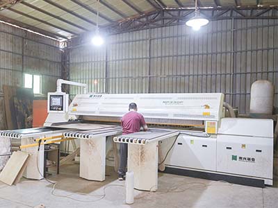 Corner cabinet production