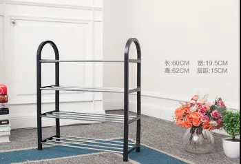 easy to assemble metal shoe rack with cheap price