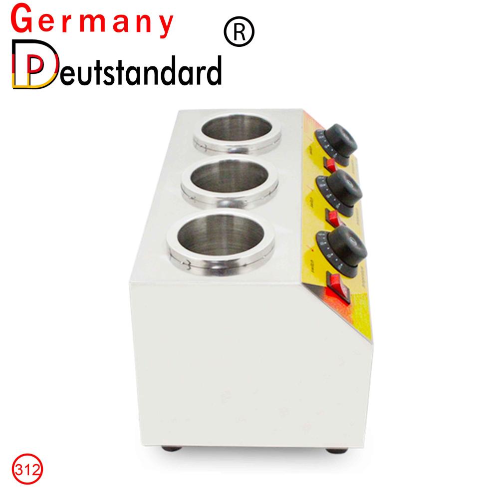 Three bottles sauce warmer machine durable