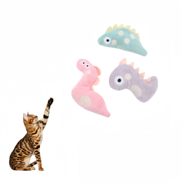 Heißverkaufte Plüsch -Haustier -Kauspielzeug: Catnip Plush Cat Interactive Toy für Hunde und Katzen