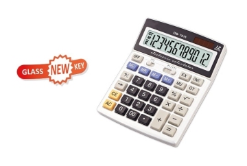 Standard Function Big Display 12-Digit Desktop Calculator