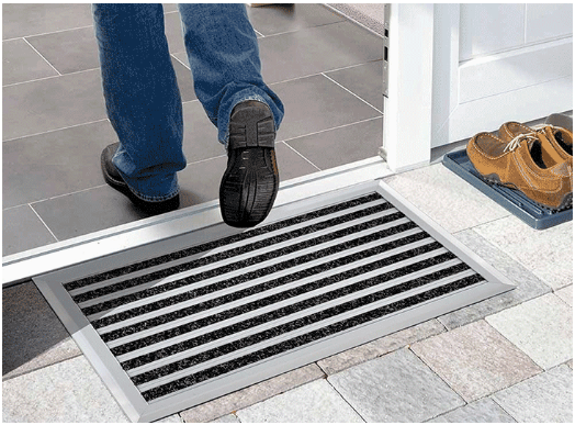 PVC floor mat anti slip anti dust PVC floor mat anti slip anti dust
