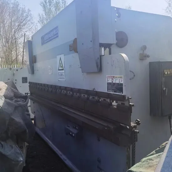 Used 100T*4000mm Metal Sheet Bending and Cutting Machine