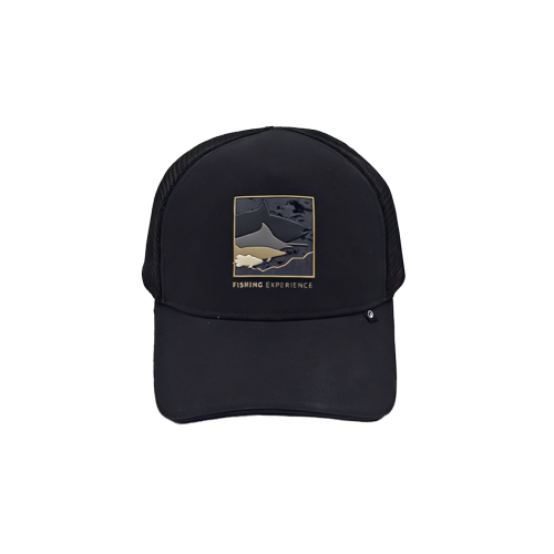 Черная теннисная кепка в сетку для мужчин и женщин