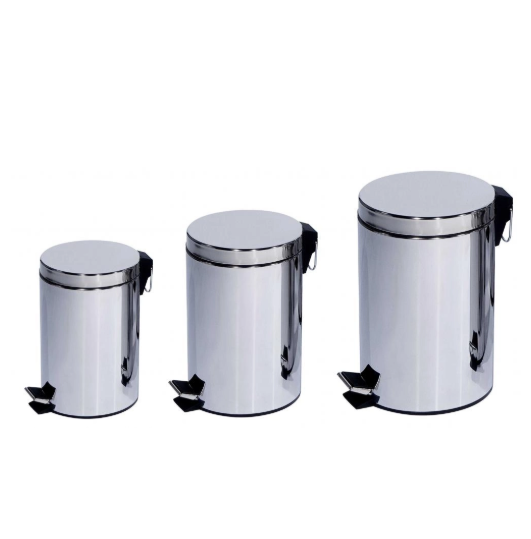 stainless steel waste bins