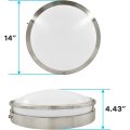 22W Plafond dimmable Lumière d'urgence encastrée